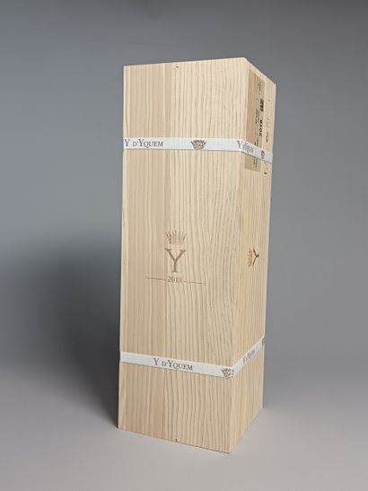 ** 1 Magnum Y D'YQUEM 2018 - BORDEAUX Blanc...