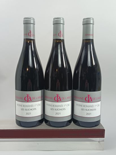 ** 3 Bouteilles VOSNE ROMANÉE 1er cru 