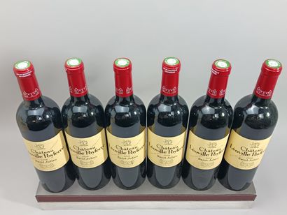 6 bouteilles Château LÉOVILLE POYFERRÉ 2008...