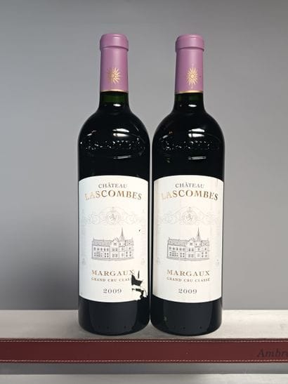 ** 2 Bouteilles Château LASCOMBES 2009 -...