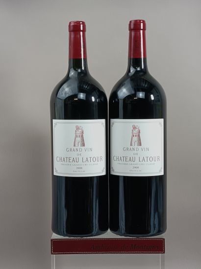 2 Magnums Château LATOUR 2008 - 1er Gcc ...