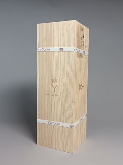 ** 1 Magnum Y D'YQUEM 2018 - BORDEAUX Blanc...