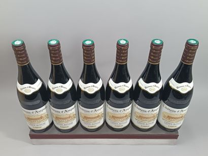 6 bouteilles CÔTE RÔTIE 2010 Château D'A...
