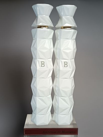 ** 2 Bouteilles VODKA BELVEDERE 