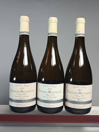** 3 Bouteilles CHEVALIER-MONTRACHET Grand...