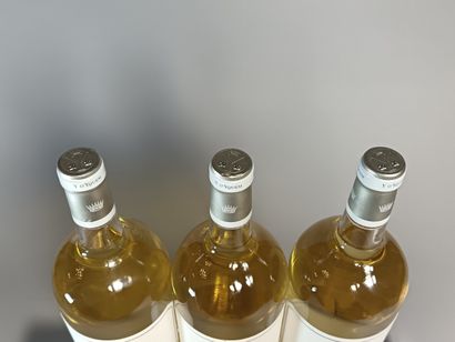 ** 3 Magnums Y D'YQUEM 2018 - BORDEAUX Blanc...