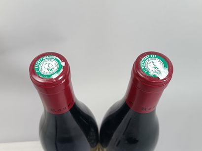 2 bottles CHAMBOLLE MUSIGNY 1er cru Les Cras...