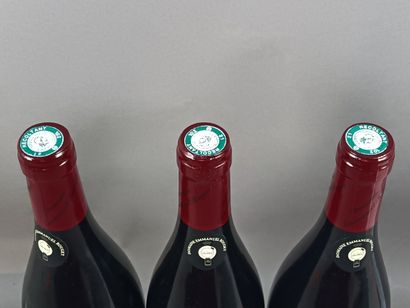 3 bouteilles ECHEZEAUX Grand Cru 2017 - Emmanuel...