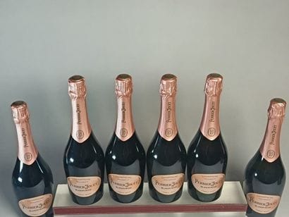 ** 6 Bottles CHAMPAGNE PERRIER JOUËT 