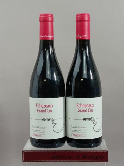 2 Bouteille ECHEZEAUX Grand Cru 2018 - Gérard...
