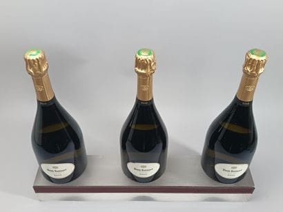 ** 3 Bouteilles CHAMPAGNE DOM RUINART 2010...