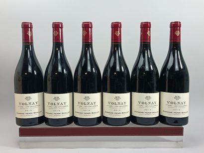 6 bouteilles VOLNAY 1er Cru Les Caillerets...