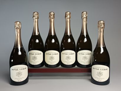 ** 6 Bottles CHAMPAGNE DUVAL- LEROY Grand...