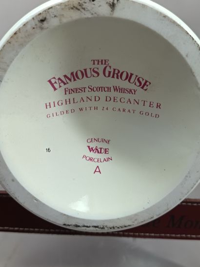 1 Bouteille WHISKY FAMOUS GROUSE Carafe en...