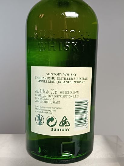** 1 Bouteille WHISKY SUNTORY 