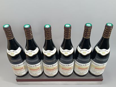 6 bouteilles CÔTE RÔTIE 2013 Château D'A...