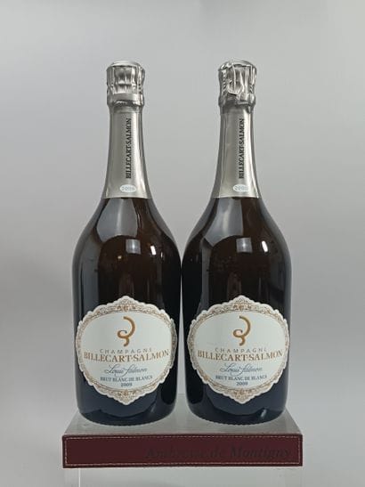 ** 2 Bottles CHAMPAGNE BILLECART SALMON 