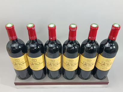 6 bouteilles Château LÉOVILLE POYFERRÉ 2004...