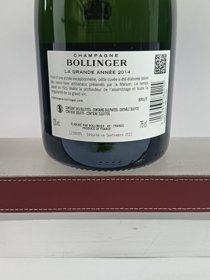 ** 3 Bouteilles CHAMPAGNE BOLLINGER La Grande...