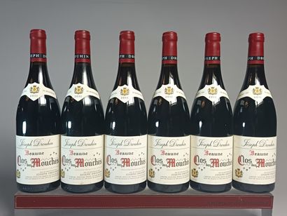 ** 6 Bouteilles BEAUNE 1er cru Clos des Mouches...