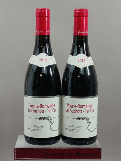 2 Bouteilles VOSNE ROMANÉE 1er Cru 