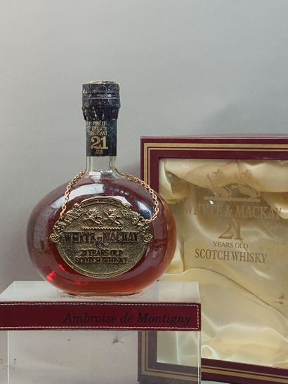 1 Bouteille WHISKY WHYTE&MACKAY 21 ans En...