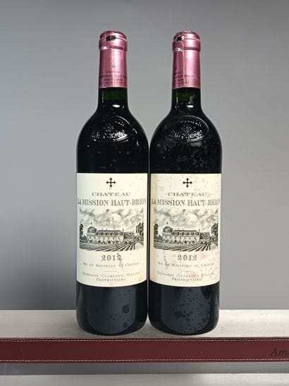 ** 2 Bottles Château LA MISSION HAUT BRION...