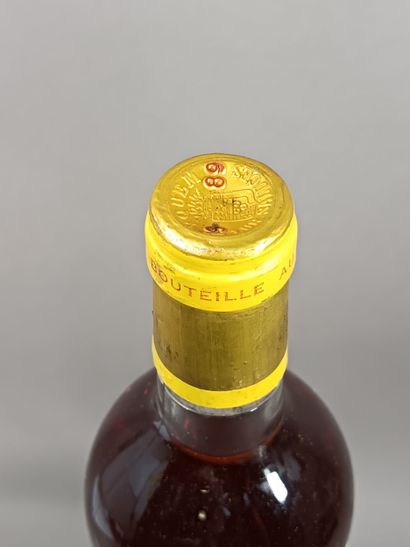 1 Bottle Château YQUEM 1989 - 1er Gc Supérieur...