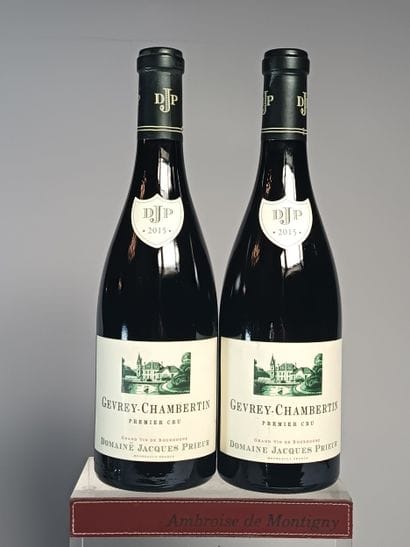 ** 2 Bouteilles GEVREY CHAMBERTIN 1er cru...