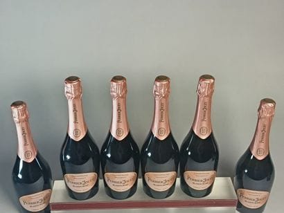 ** 6 Bottle CHAMPAGNE PERRIER JOUËT 