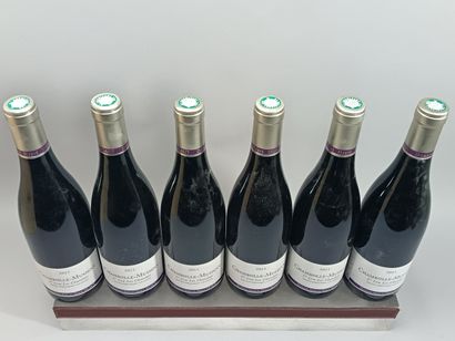 6 bottles CHAMBOLLE MUSIGNY 1er cru Les Chatelots...