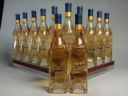 ** 12 Bouteilles CLOS du TEMPLE rosé Gérard...