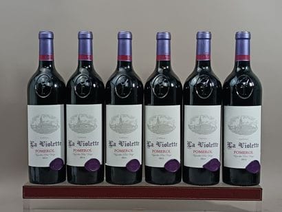 6 Bouteilles Château La VIOLETTE 2014 - Pomerol...