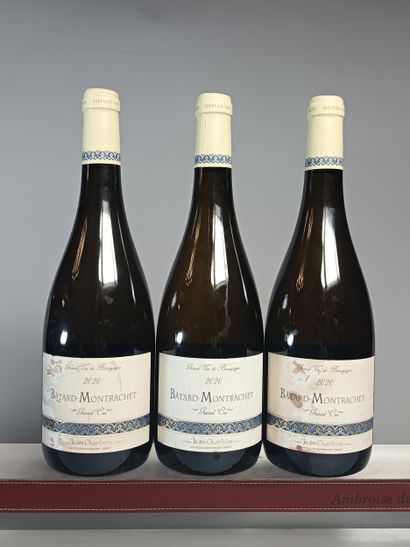 ** 3 Bouteilles BÂTARD-MONTRACHET Grand Cru...