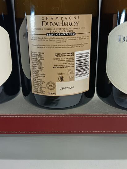 ** 4 Bottles CHAMPAGNE DUVAL- LEROY Grand...
