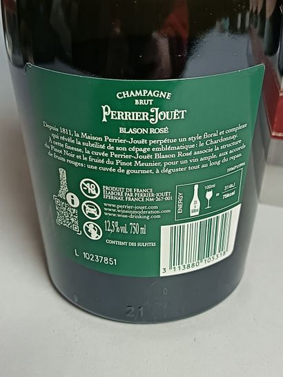 ** 6 Bottles CHAMPAGNE PERRIER JOUËT 