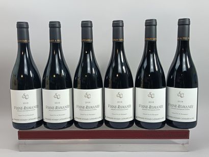 6 bouteilles VOSNE ROMANÉE 2018 - SYLVAIN...