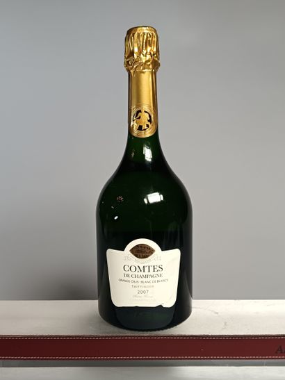 ** 1 Bottle CHAMPAGNE TAITTINGER Comtes de...