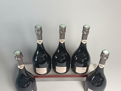 ** 5 Bottles CHAMPAGNE DUVAL- LEROY Femme...