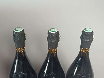 ** 3 Bottles CHAMPAGNE Veuve CLICQUOT 