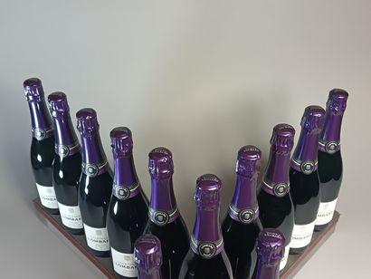 ** 12 Bottles CHAMPAGNE LOMBARD Extra Brut...