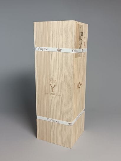 ** 1 Magnum Y D'YQUEM 2018 - BORDEAUX Blanc...