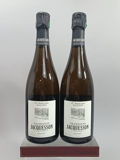 ** 2 Bottles CHAMPAGNE JACQUESSON AY 