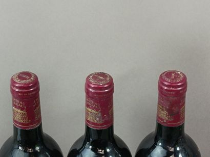 3 bottles Château MARGAUX 1988 - 1er Gcc...
