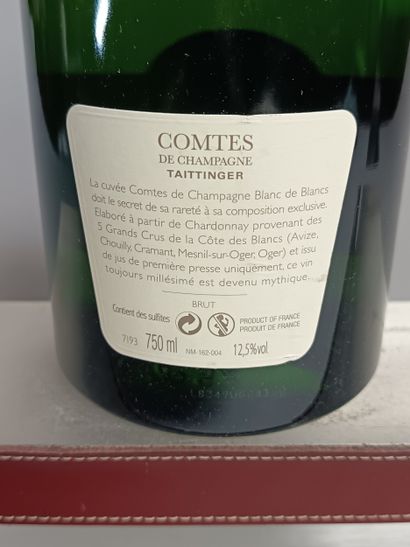 ** 1 Bottle CHAMPAGNE TAITTINGER Comtes de...