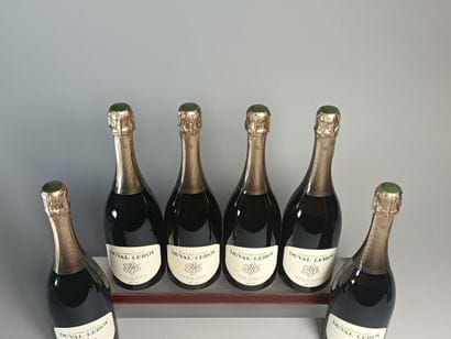 ** 6 Bottles CHAMPAGNE DUVAL- LEROY Grand...