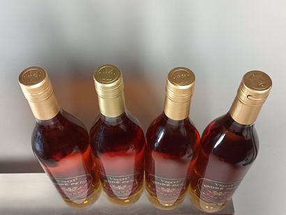 ** 4 Bouteilles COGNAC VSOP André PETIT Tva...