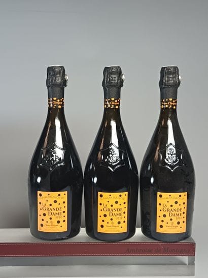 ** 3 Bottles CHAMPAGNE Veuve CLICQUOT 
