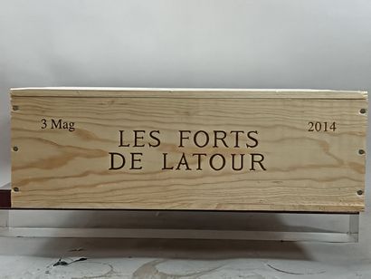 3 Magnums FORTS de LATOUR 2014 - 2nd wine...