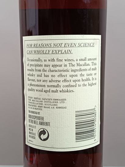 1 Bouteille WHISKY Macallan Anniversary Malt...